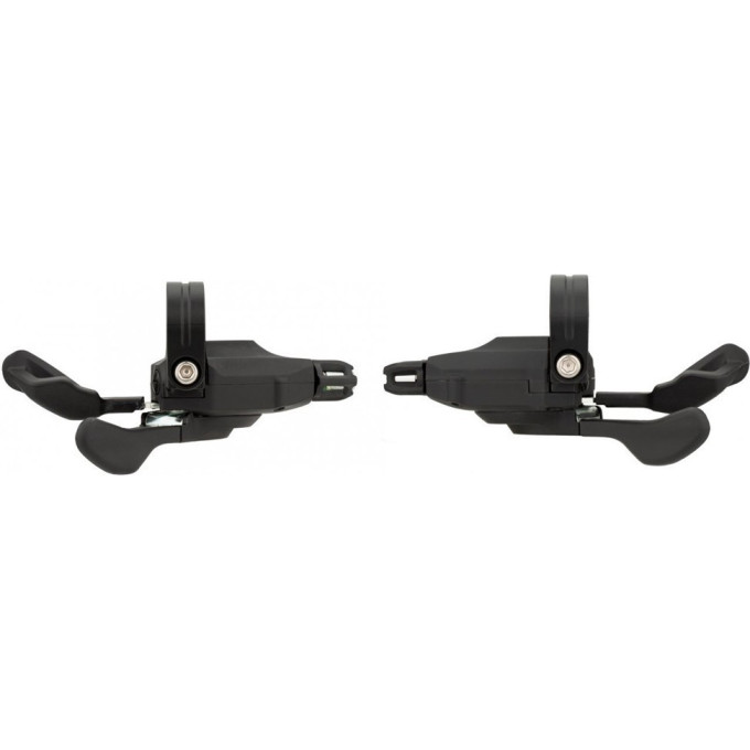 Шифтер SHIMANO DEORE, M6000-I, левый/правый, 2/3X10 скоростей, на хомут, без индикатора, трос 1800/ 2050 мм ISLM6000PA1