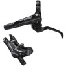 Тормоз дисковый SHIMANO DEORE, j-kit, BL(левый M6100)/BR(передний M6120, 4 поршня), полимерная колодка, 1000мм EM61201JLFPRA100
