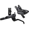Тормоз дисковый SHIMANO DEORE, j-kit, BL(левый M6100)/BR(передний M6120, 4 поршня), полимерная колодка, 1000мм EM61201JLFPRA100